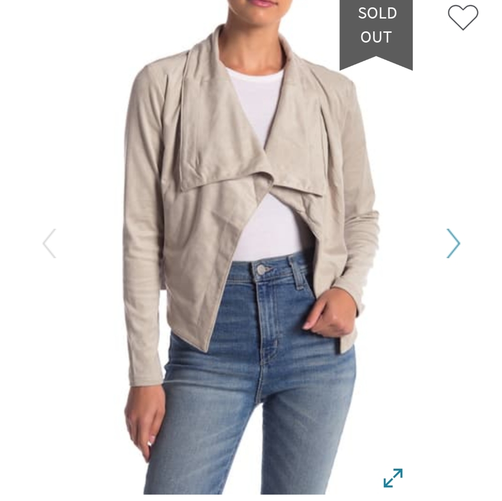 Romeo & Juliet CoutureDrape Long Sleeve Jacket